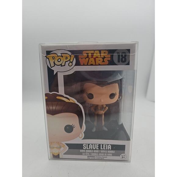 Funko Pop! Vinyl: Disney Star Wars - Leia Organa (Slave) #18 - Picture 1 of 6